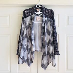 *TWO* F21 Flowy, patterned blazers